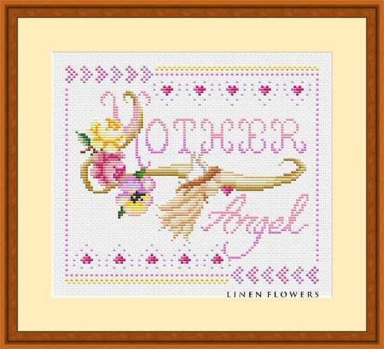 #118LF My Angel by Linen Flowers