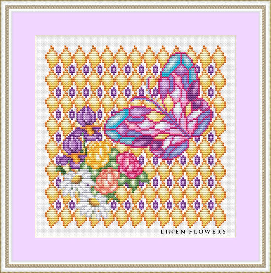 #270LF Mosaic by Linen Flowers
