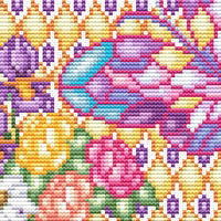 270lf Mosaic Thumbnail by Linen Flowers
