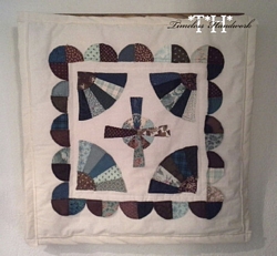 17TH Faith And Fans Wall Quilt Thumbnail by Timeless Handwork