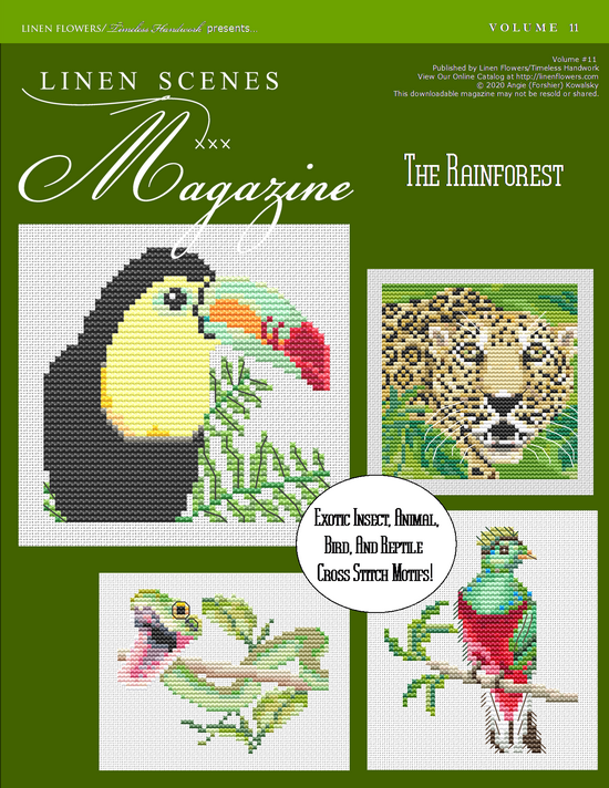 Linen Scenes Magazine Volume 11 The Rainforest