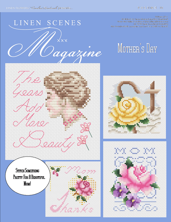 LS13 Linen Scenes Magazine Volume 13 Mother's Day Back Cover