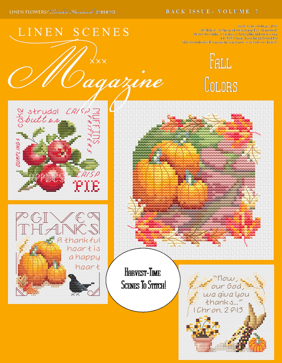 Linen Scenes Magazine Volume 7 Fall Colors 