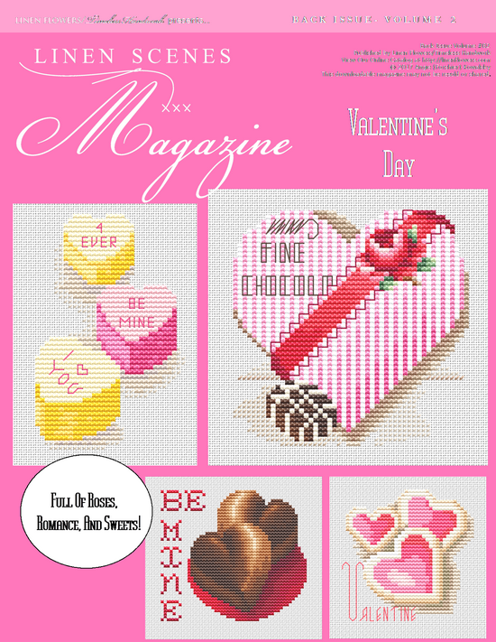 Linen Scenes Magazine Volume 2 Valentine's Day