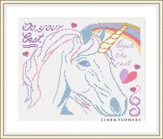 286LF Do Your Best by Linen Flowers